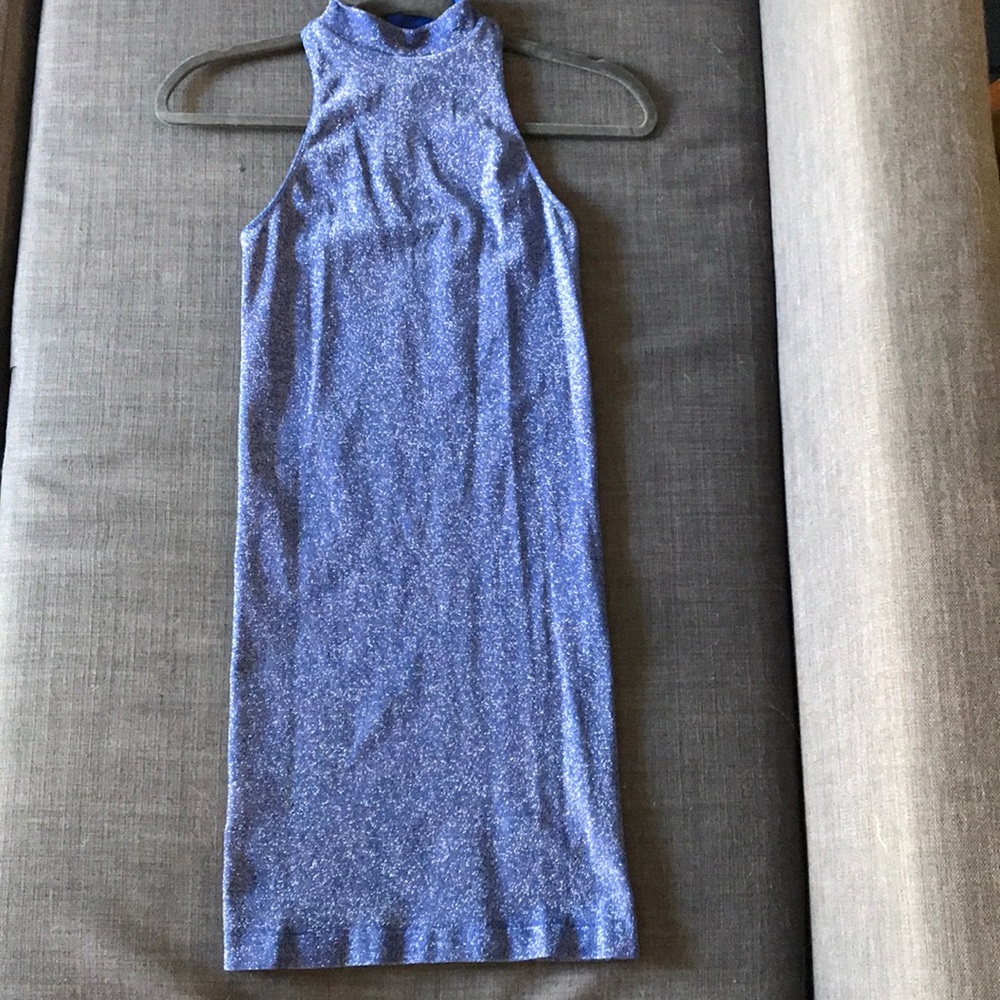 High neck Bebe dress